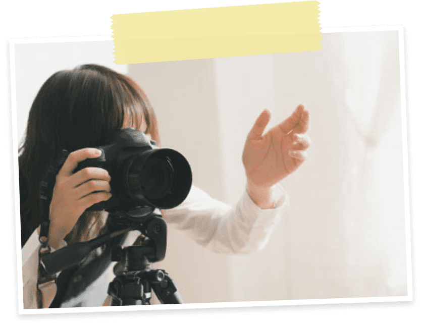 キッズフォトスタジオチョコ 荒川店撮影はプロのカメラマン