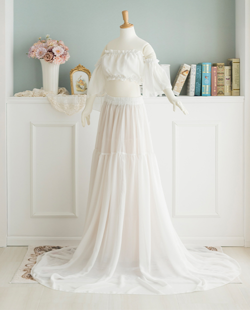 キッズフォトスタジオチョコのマタニティフォト1,000円キャンペーン衣装