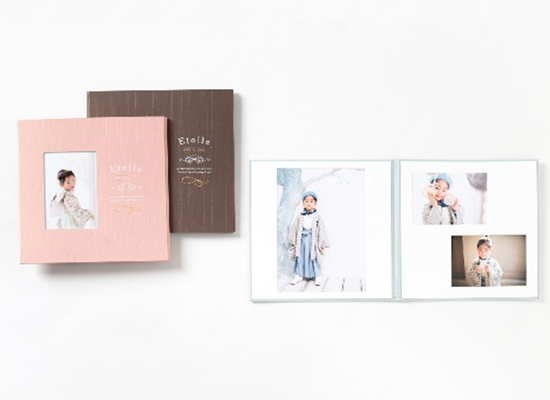 キッズフォトスタジオチョコ大塚店のエトワール台紙