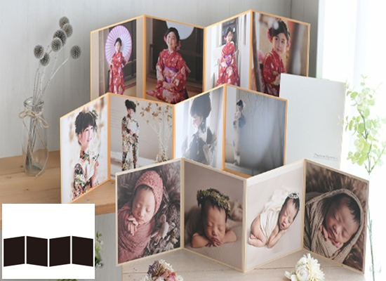 キッズフォトスタジオチョコ大塚店のジャバラアルバム