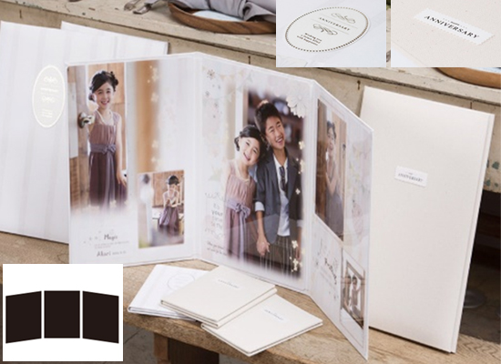 キッズフォトスタジオチョコ大塚店のピュアクリスタルミニ3面